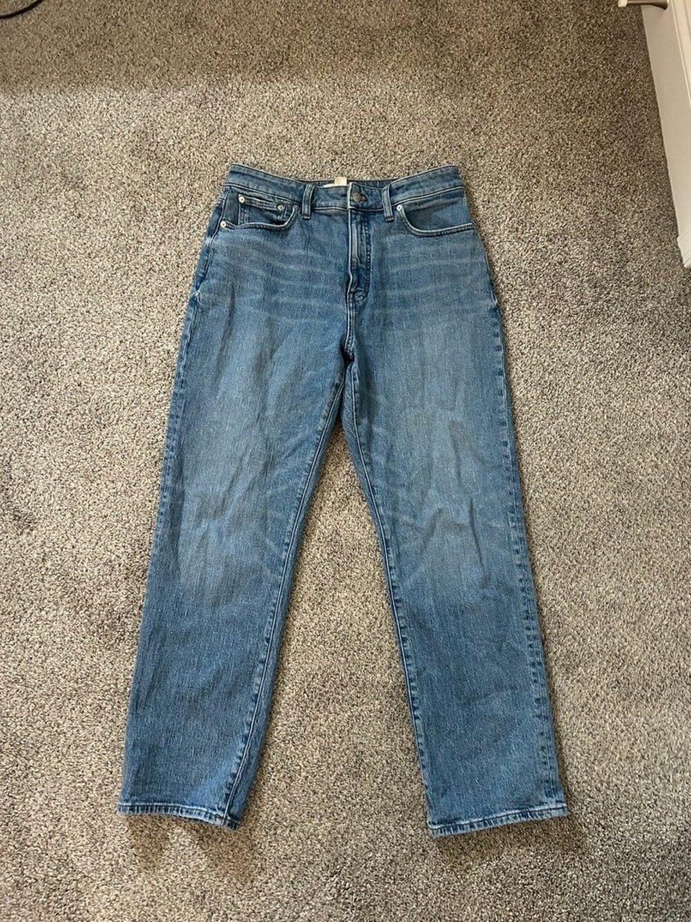 Madewell Curvy 90's Straight Jeans- Size 30